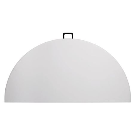 REACONDICIONADA MESA DE RESINA REDONDA PLEGABLE 160X74CM 4.5CM SUNGARDEN - SG0159-2