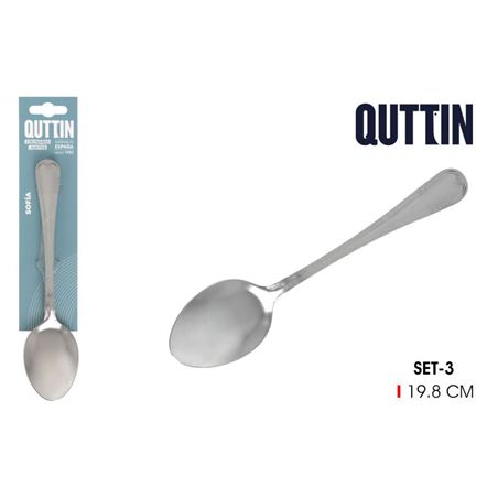 PACK 3 CUCHARAS MESA 19.8CM SOFIA QUTTIN - QT1507F1007