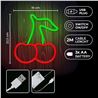 LAMPARA DECORATIVA NEON LED CHERRY FOREVER - RTV200038-1