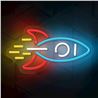 LAMPARA DECORATIVA NEON LED ROCKET FOREVER - RTV100474-1