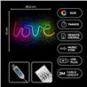 LAMPARA DECORATIVA NEON LED LOVE FOREVER - RTV100438-2
