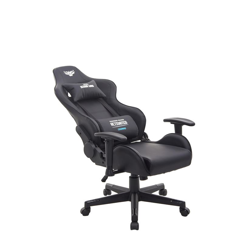 SILLA GAMING SERIE DEMON LORD NEGRA CROMAD - CR1235-2