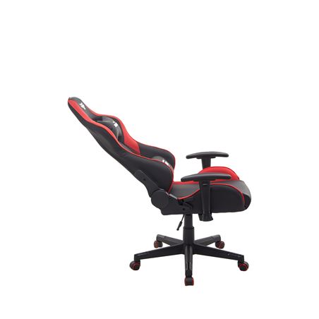 SILLA GAMING SERIE DEMON LORD ROJA CROMAD - CR1237-5