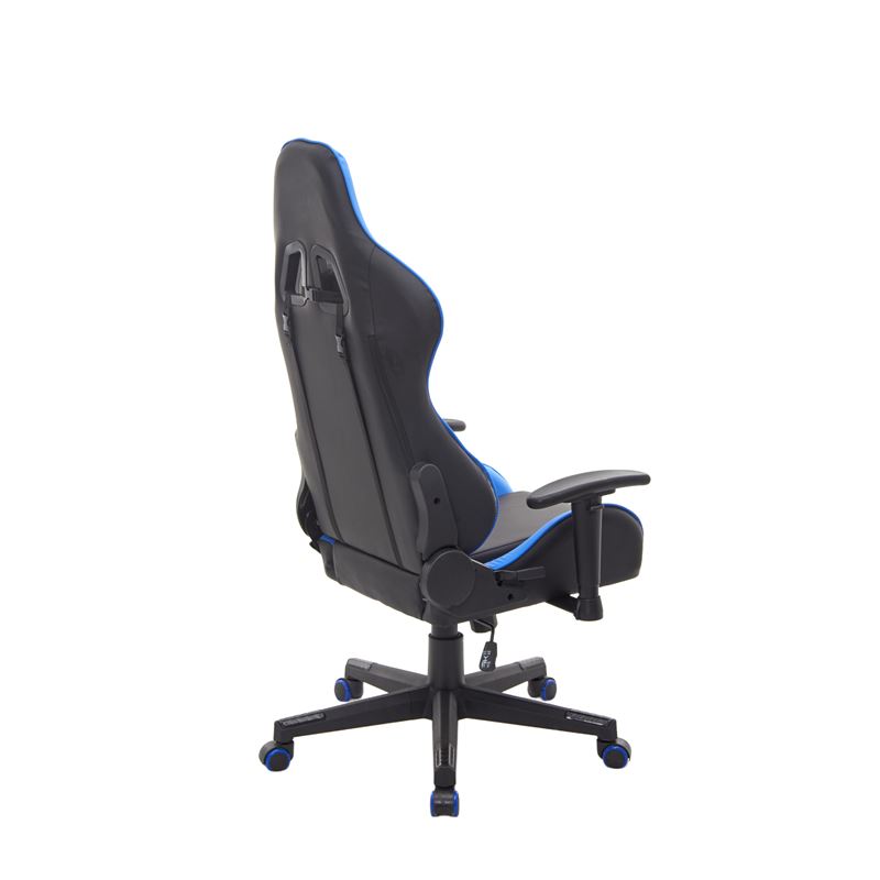 SILLA GAMING SERIE DEMON LORD AZUL CROMAD - CR1236-4