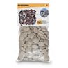 PIEDRAS DECORATIVAS JARDIN EN POLIPROPILENO REGENERADO 1KG BLANCO-GRIS CLAR - SASS1BI