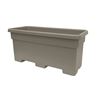 JARDINERA MAXI RECTANGULAR 60CM TORTORA ARTPLAST - MAX60CBTO