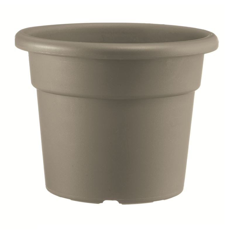 MACETA REDONDA DIAMETRO 35CM TORTORA ARTPLAST - CIL035CBTO