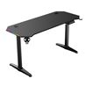 MESA GAMING PRO1600 XL MOTORIZADA FIBRA CARBONO | LUZ RGB SOUND MUVIP - MV0443-1