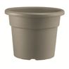 MACETA REDONDA DIAMETRO 60CM TAUPE ARTPLAST - CIL060CBTO