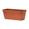 MACETA RECTANGULAR 40CM TERRACOTA CON DEPOSITO DE AGUA ARTPLAST - POT040CRCO