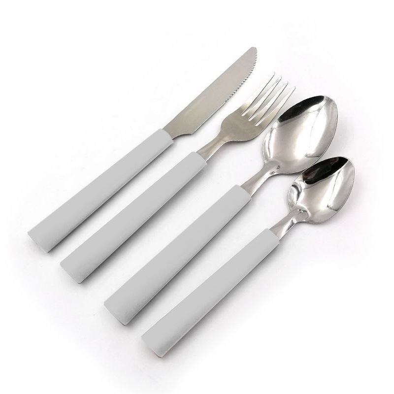 SET 16 CUBIERTOS MANGO PLASTICO QUTTIN - BQ05041373543
