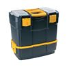 CAJA DE HERRAMIENTAS 460×280×455MM CON ORGANIZADORES Y BANDEJA ARTPLAST - 6700V-1