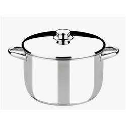 OLLA DE ACERO INOXIDABLE 18CM 3 LITROS OPTIMA CON TAPA ACERO MONIX - M453018