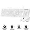 COMBO TECLADO Y RATON CON CABLE BUSINESS SLIM BLANCO SUBBLIM - SUBKBC-CSSK02