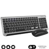 COMBO TECLADO Y RATON WIRELESS Y BLUETOOTH PRESTIGE EXTENDIDO NEGRO SUBBLIM - SUBKBC-DCEP20