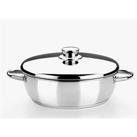 RUSTIDERA 26CM CON TAPA ACERO OPTIMA MONIX - M456026