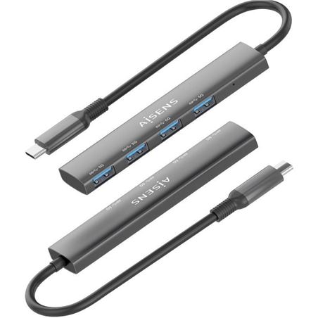 HUB TIPO C USB 3.0 4 PUERTOS AISENS - A109-0943