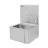 FREGADERO MURAL ACERO INOX PROFESIONAL CON GRIFO Y DISPENSADOR CHEF PRO - CF0144-1