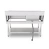 FREGADERO INDUSTRIAL 140X70X85CM CUBETA IZQUIERDA Y ESTANTE CHEF PRO - CF0141-5