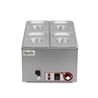 BAÑO MARIA INDUSTRIAL 4 CUBETAS 1200W CHEF PRO - CF0113-2