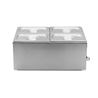BAÑO MARIA INDUSTRIAL 4 CUBETAS 1200W CHEF PRO - CF0113-4