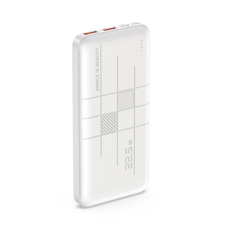 POWERBANK PR187 10000MAH | TIPO C 20W + USB | QC 22.5W BLANCA XO - XOPR187WH