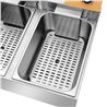 FREIDORA ELÉCTRICA PROFESIONAL 11+11 LITROS 2X3000W CHEF PRO - CF0103-5