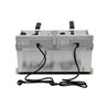 FREIDORA ELÉCTRICA PROFESIONAL 10+10 LITROS 2X3000W CHEF PRO - CF0105-10