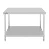 MESA DE TRABAJO ACERO INOXIDABLE 150X70X85CM CHEF PRO - CF0135-2