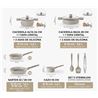 BATERIA DE COCINA 10 PIEZAS DENMARK MONIX - M689901-1