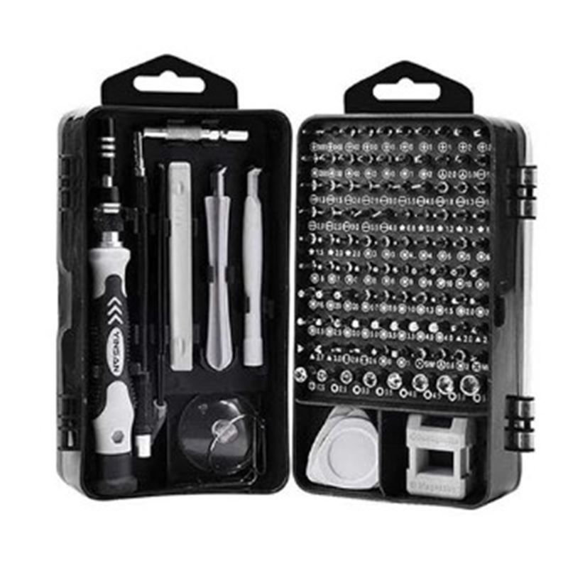SET DESTORNILLADOR 115 EN 1 CON ESTUCHE DE TRANSPORTE - 15711