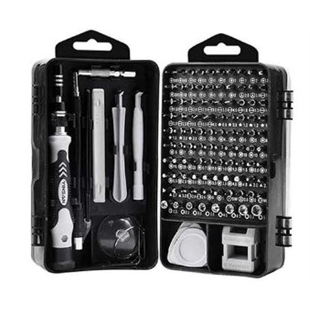 SET DESTORNILLADOR 115 EN 1 CON ESTUCHE DE TRANSPORTE - 15711
