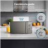 MICROONDAS CON GRILL 20 LITROS 800W CON ESPEJO GRUNKEL - MWG-20ESPEJO-1