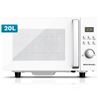 MICROONDAS SIN PLATO CON GRILL 20 LITROS 700W GRUNKEL - MWD-20FLAT