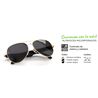 GAFAS BLUETOOTH CON AUDIO-X Y APP TRADUCCION SIMULTANEA GB-7703 GEN-X - GB-7703-1