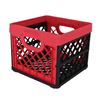 CAJA PLEGABLE 25 LITROS ROJA NEGRO TONTARELLI - 8034175521