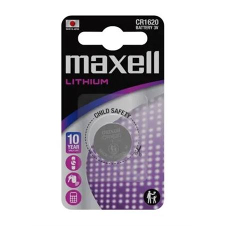 PILA CR1620 LITHIUM 3V MAXELL - CR1620-B1