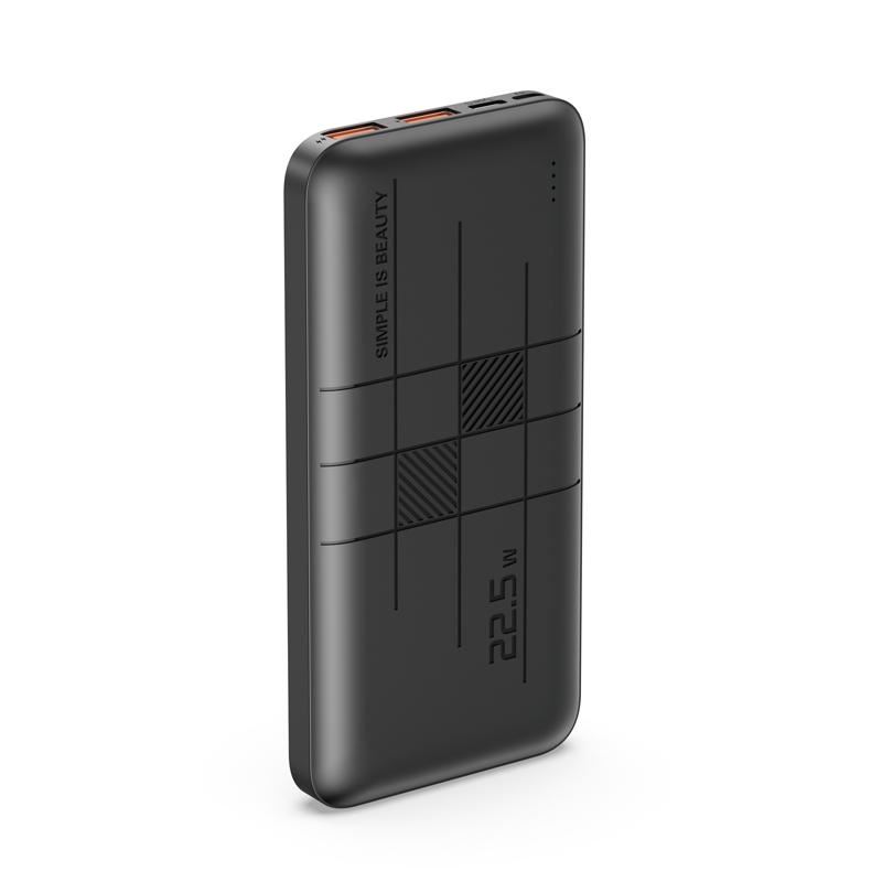 POWERBANK PR187 10000MAH | TIPO C 20W + USB | QC 22.5W NEGRA XO - XOPR187BK