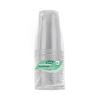 PACK 25 VASOS PLASTICOS TRANSPARENTE 250CC ALGON - BA01054376566-1