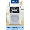 RADIO PORTATIL AM/FM ANALOGICA GRIS FM-4404 GEN-X - FM-4404