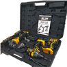 PACK 20V TALADRO + LLAVE IMPACTO + RADIAL S/CARBONES | 2 BATERIAS 4AH BLIM - BL0414-1-1