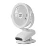 VENTILADOR PORTATIL TIPO CLIP 6" OSCILANTE CON LUZ LED Y BATERÍA MUVIP - MV0665-2