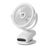VENTILADOR PORTATIL TIPO CLIP 6" OSCILANTE CON LUZ LED Y BATERÍA MUVIP - MV0665-3