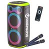 ALTAVOZ KARAOKE PORTATIL COOLSOUND BLAST PUMP 2X6.5" 350W VERDE - CS0289