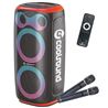 ALTAVOZ KARAOKE PORTATIL COOLSOUND BLAST PUMP 2X6.5" 350W NARANJA - CS0293