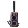 ALTAVOZ KARAOKE COOLSOUND BLAST PUMP 2.1 2X6.5" + 5xTWEETERS 550W NARANJA - CS0296