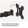 SOPORTE DE MESA 2 MONITORES 17"-32" CROMAD - CR1240-4