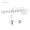 SOPORTE DE MESA 2 MONITORES 17"-32" CROMAD - CR1240-8