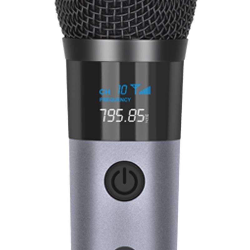 MICROFONO INALÁMBRICO UHF CON RECEPTOR Y BATERÍA COOLSOUND - CS0286-2