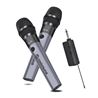 PACK 2 MICROFONOS INALÁMBRICOS UHF CON RECEPTOR Y BATERÍA COOLSOUND - CS0287